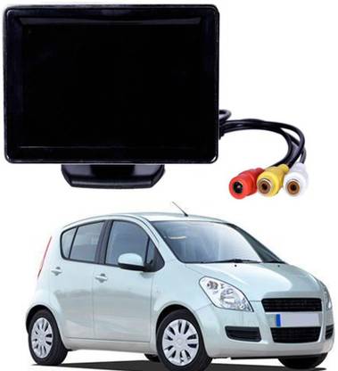 BRPEARl Car Rear View Monitor, 4.3 Inch TFT LCD Digital Camera Monitor  for Maruti Ritz Black LED