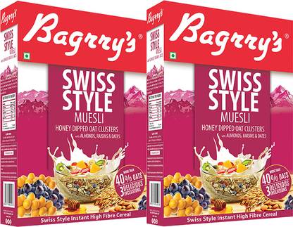 Bagrry's Swiss Style Muesli Pack of 2 Box