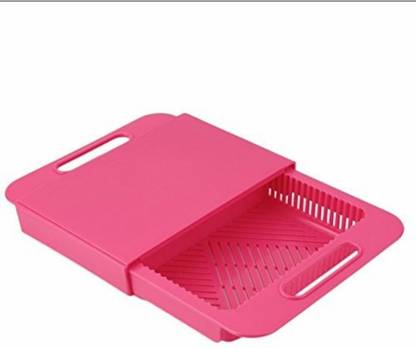 NILE Plastics Easy Chop Plastic Chopping Board Vegetable Chopper