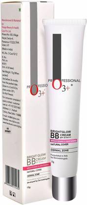 O3+ Bright Glow BB Cream SPF 30 PA+++ for Dark Skin Tone (Honey 03)