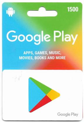 Google Play Card 1500 for Android