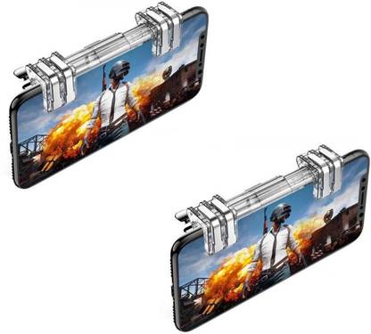 TECHGEAR SET OF 2 , K9 PUBG Double Trigger Meta Pubg Controller L1R1 Shooter Fire Trigger JoyStick Pubg  Gaming Accessory Kit