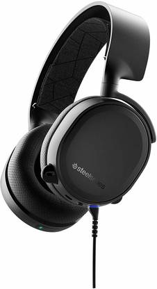 steelseries Arctis 3 BluetoothWired and Wireless Gaming Headset Black Bluetooth Gaming