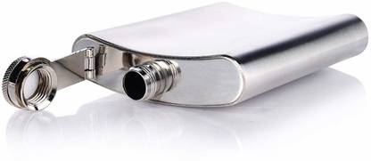 mega star Steel Johnnie Hip Flask
