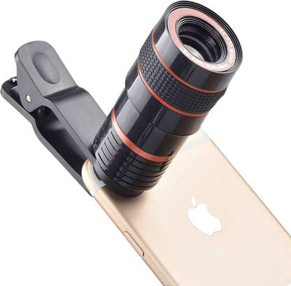 BIRATTY Mobile Blur Background Telescope Lens Kit with 8X Zoom | DSLR Auto Blur Background Effect for All Mobile Camera Mobile Phone Lens