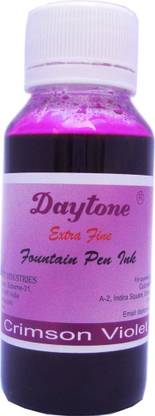 Daytone Extra Fine Crimson Violet 60 Ml ( Pack of 15 ) Ink Bottle