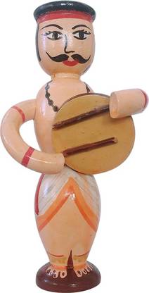 Tovick Tamte Wooden Man doll showpiece Decorative Showpiece  -  28 cm