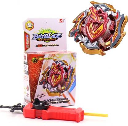 AncientKart Beyblade Burst New Z Achiless.3d.Ds Set with Handle Launcher Set