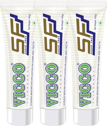 VICCO Sugar Free Tooth Paste(Vajradanti Sugar Free Paste)-100g Toothpaste