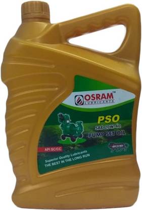 OSRAM SAE 20W-40, API SC/CC PSO, Pump Set Oil (3.5 L) Synthetic Blend Engine Oil