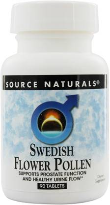 Source Naturals Swedish Flower Pollen 90 Tablets