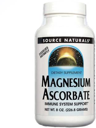 Source Naturals Magnesium Ascorbate 8 oz (226.8 g)