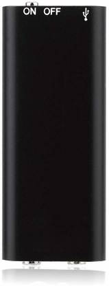 LIZZIE Digital Voice Recorder Mini Voice Recorder Drive and Mp3 Function Recording Capacity Small Audio Dictaphone for Meetings and Transfer Files 192Kbps 8 GB Voice Recorder