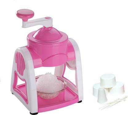 MUKTI Ice Maker/Slush maker at Home With 3 Bowl & 1 Special Glass & 6 Stick Chopper