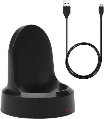 TECHGEAR Wireless Charging Gear S3 Charger Cradle Holder Dock With Cable For All Smartphone/ Watch Dock