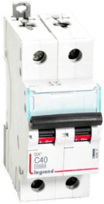Legrand DX3 MCB 2 pole C-Curve 40(A) 4086 37 MCB