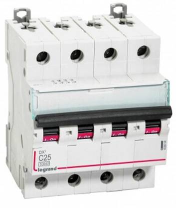 Legrand DX3 MCB 4 pole C-Curve 25(A) 4086 98 MCB