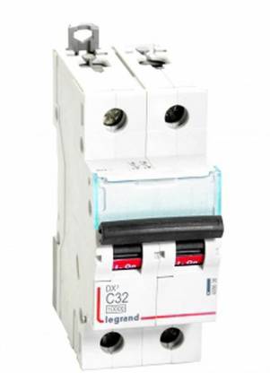 Legrand DX3 MCB 2 pole C-Curve 32(A) 4086 36 MCB