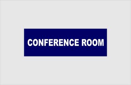 signEver Conference Room Information Vinyl Signage Stickers Emergency Sign