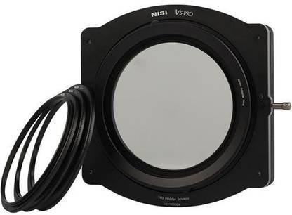 Nisi V5 Pro 100mm Filter Holder Kit- ( Includes 6X Slots, 82 mm Adapter Ring) 86 mm Polarizing Filter (CPL)