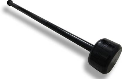 Monika Sports 10kg iron Mugdar/Macebell/Gada For Body Tonning & Exercise in Home Gym Black Indian Clubs