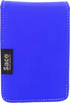Saco Dual Hard Disk Drive Case Cover with Two Capacity Wallet for 2.5 inch Shock Resistant External Hard Drive Enclosure Case Pouch Wallet Bag Cover