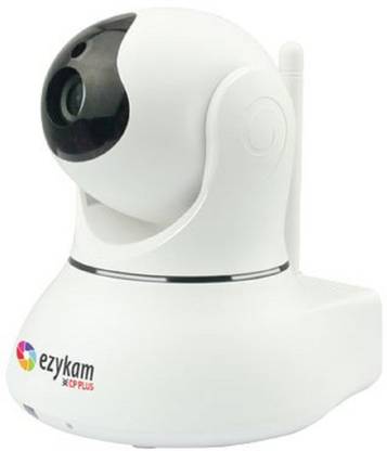 CP PLUS EZYKAM IP WiFi Wireless HD IP Security Camera CCTV [Watch LIVE Demo] (supports up to 128 GB SD card) Security Camera (500, 1 Channel) Security Camera