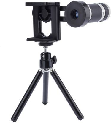 LIFEMUSIC 8X Zoom Telescope Clip Lens for Cell Phone Optical Lens Magnifier with Tripod and Adjustable Stand Holder // 8x Zoom Telescope Camera Phone // Extend the potential of cellphone camera with our 8X Optical Zoom Telescope Camera Lens with Universal Holder & Tripod for Smartphone! Featuring adjustable focal length and 8X optical zooming, it mounts directly to the cellphone for magnification. Mobile Phone Telescope Camera Lens with Tripod, Phone Clamp Mobile Phone Lens// et vision clear representation of your eyes Has 8 times zoom, which can adjust the focal length Mobile Phone Lens