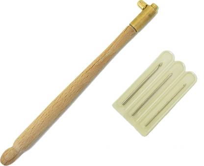 Embroiderymaterial Tambour Needle Set of 3 Hooks- 1 Needle Hand Sewing Needle