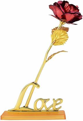 Urvi Creations Artificial Flower Gift Set