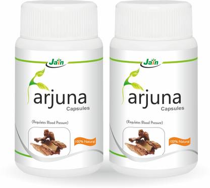 Jain Arjuna Capsules - 60 Count (Pack of 2)