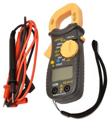 Mult-Equip CHY-88A DIGITAL CLAMP METER WITH NCV FUNCTION AC DC VOLTAGE 500V AC CURRENT 20A 500A OHMS 20K CONTINUITY LED BACKLITE AND HOLD FUNCTION MAX600V CATIII Digital Multimeter