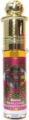 INDRA SUGANDH Attar Shamama-Tul-Amber 6ml. Pure Amber perfume concentrated oil unisex perfume Herbal Attar
