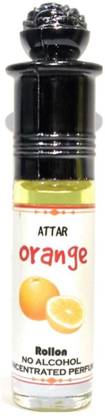 INDRA SUGANDH Attar Fruity Collection ~ ORANGE Attar 6ml ~ Long Lasting Fragrance Floral Attar