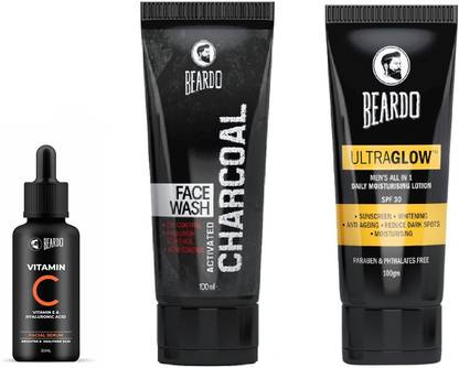 BEARDO Face Glow Combo