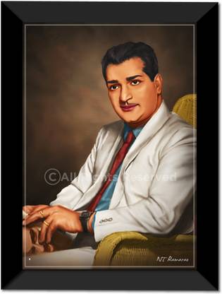 NT Rama Rao I NTR I Wall Frame A3 Fine Art Print
