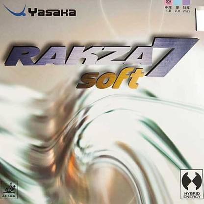 Yasaka Rakza 7 Soft Red (Exclusive by TableTennis R'us) Max Table Tennis Rubber