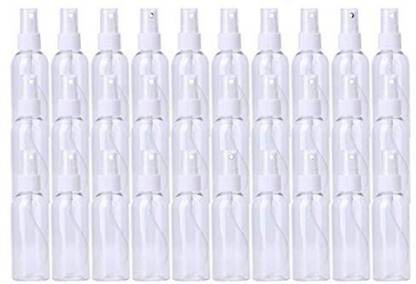 DIY Crafts 80ml Mini Clear Spray Bottles with Pump Spray Cap (Pack of 30 pcs) 80 ml Bottle