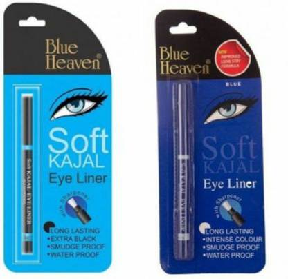 BLUE HEAVEN kajal soft black & blue