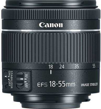 Canon EF-S 18-55mm f/4-5.6 IS STM Standard Prime  Lens