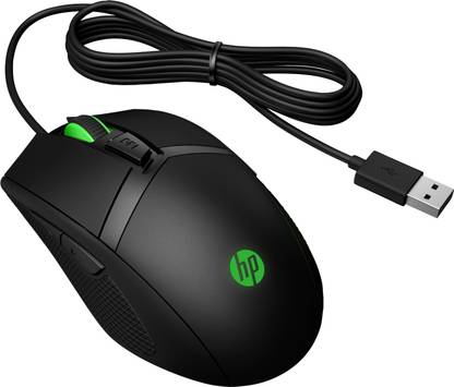 HP 300 Pavilion Wired Ambidextrous Optical  Gaming Mouse