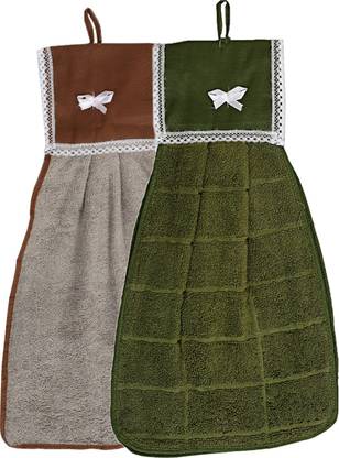 KUBER INDUSTRIES Cotton 2 Pieces Washbasin Napkin Towel Set (Multi)-CTKTC3848 Multicolor Cloth Napkins
