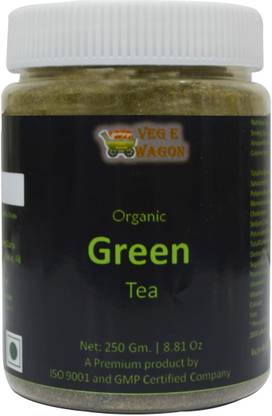 Veg E Wagon Organic Green Tea 250 In Pet Jar Unflavoured Green Tea Plastic Bottle