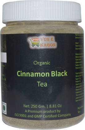 Veg E Wagon Organic Cinnamon Black Tea 250 In Pet Jar Cinnamon Black Tea Plastic Bottle