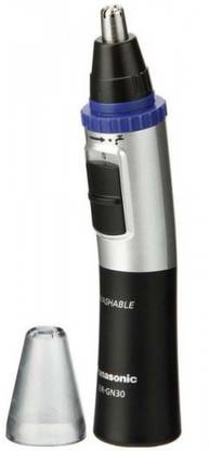 Panasonic ER-GN30-K Men Nose & Ear Hair Trimmer Trimmer 30 min  Runtime 1 Length Settings