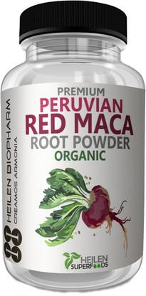 HEILEN BIOPHARM Premium Peruvian Organic Red Maca Root Powder