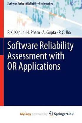 Software Reliability Assessment with or Applications