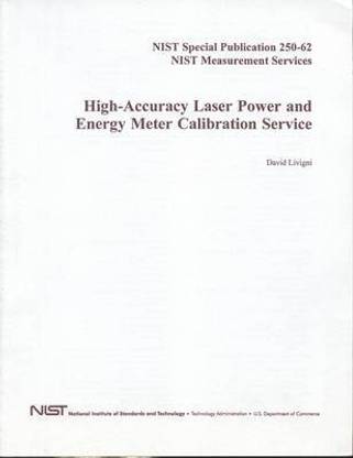 High-Accuracy Laser Power and Energy Meter Calibration Service