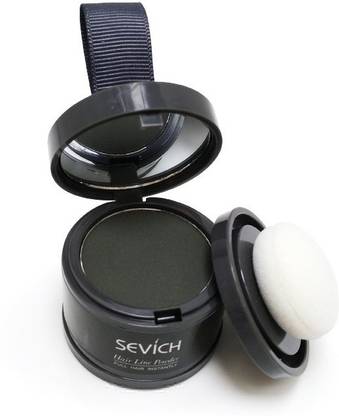 Sevich LUXE 9-Sevich Hair Shadow Powder Makeup Hair Concealer Hairline Powder (Med Brown) , Med Brown