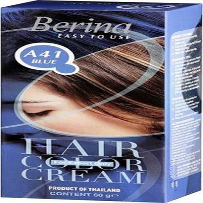 Berina A 41 Hair Color , Blue
